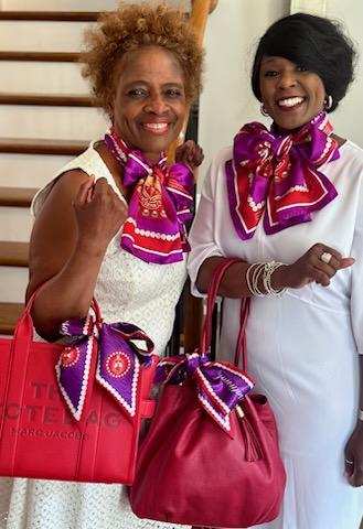 Bundle: South Atlantic Region (SAR) Scarf & Purse Scarf Set w/Chapter Names